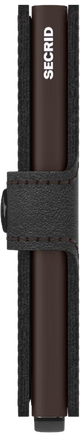 SECRID - Porte cartes Miniwallet Original - Black & Brown