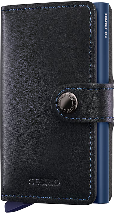 SECRID - Porte cartes Miniwallet Original - Black & Navy