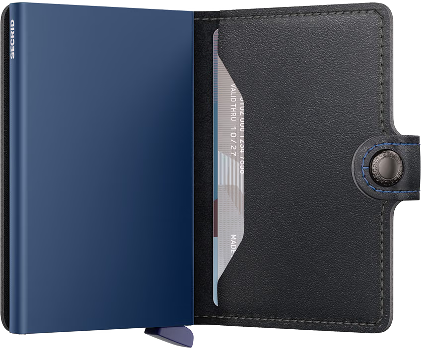 SECRID - Porte cartes Miniwallet Original - Black & Navy