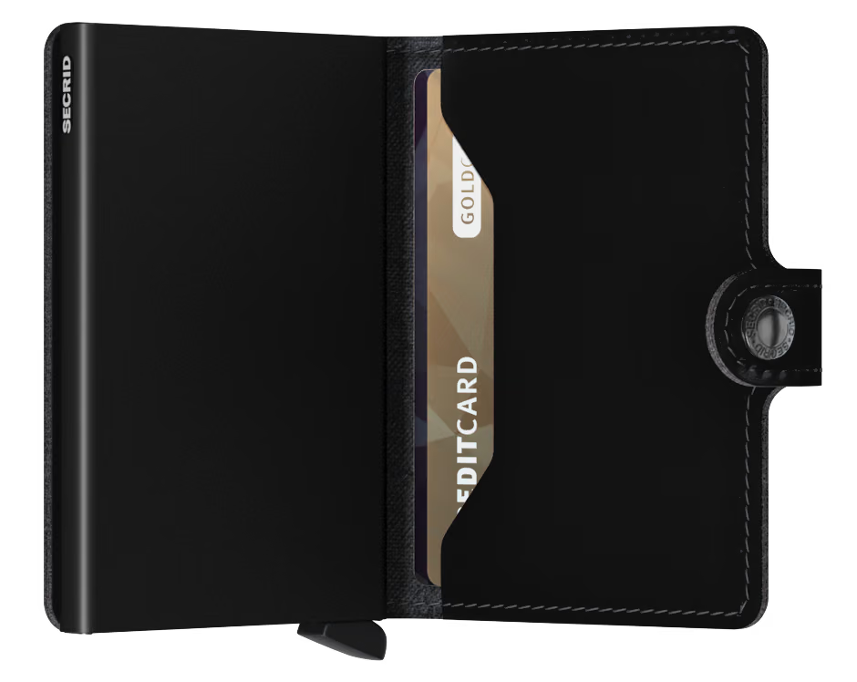 SECRID - Porte cartes Miniwallet Matte Black