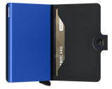 SECRID - Porte cartes Miniwallet Matte Black & Blue