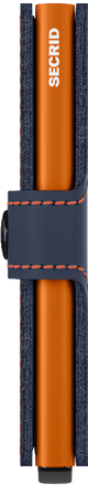 SECRID - Porte cartes Miniwallet Matte Nightblue & Orange