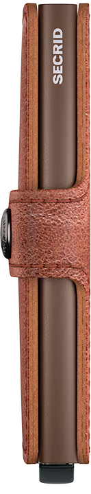 SECRID - Porte cartes Miniwallet Vintage - Cognac Brown