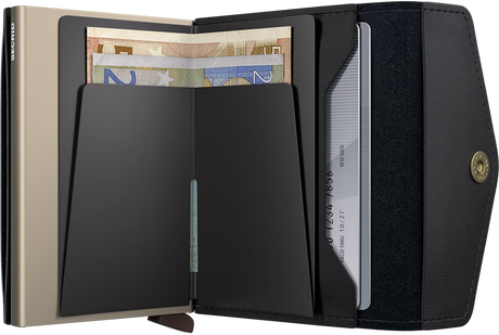 SECRID - Porte cartes porte monnaie Enveloppe wallet Original - Black
