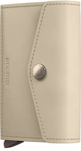 SECRID - Porte cartes porte monnaie Enveloppe wallet Original - Ecru