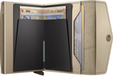 SECRID - Porte cartes porte monnaie Enveloppe wallet Original - Ecru