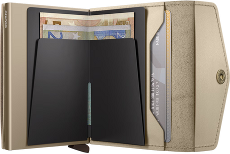 SECRID - Porte cartes porte monnaie Enveloppe wallet Original - Ecru