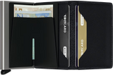 SECRID - Portefeuille Slimwallet Secrid cuir RFID 12 cartes Noir