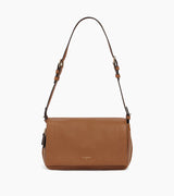 LE TANNEUR- Petit sac bandoulière Aurore Le Tanneur cuir grainé marron Tan