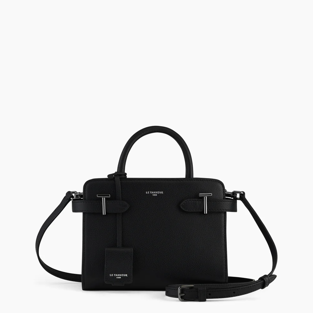 LE TANNEUR - Petit sac à main en cuir grainé - Emilie