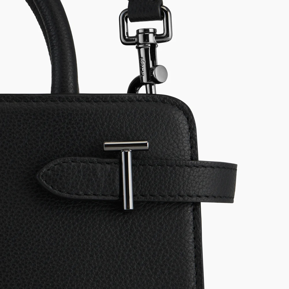 LE TANNEUR - Petit sac à main en cuir grainé - Emilie