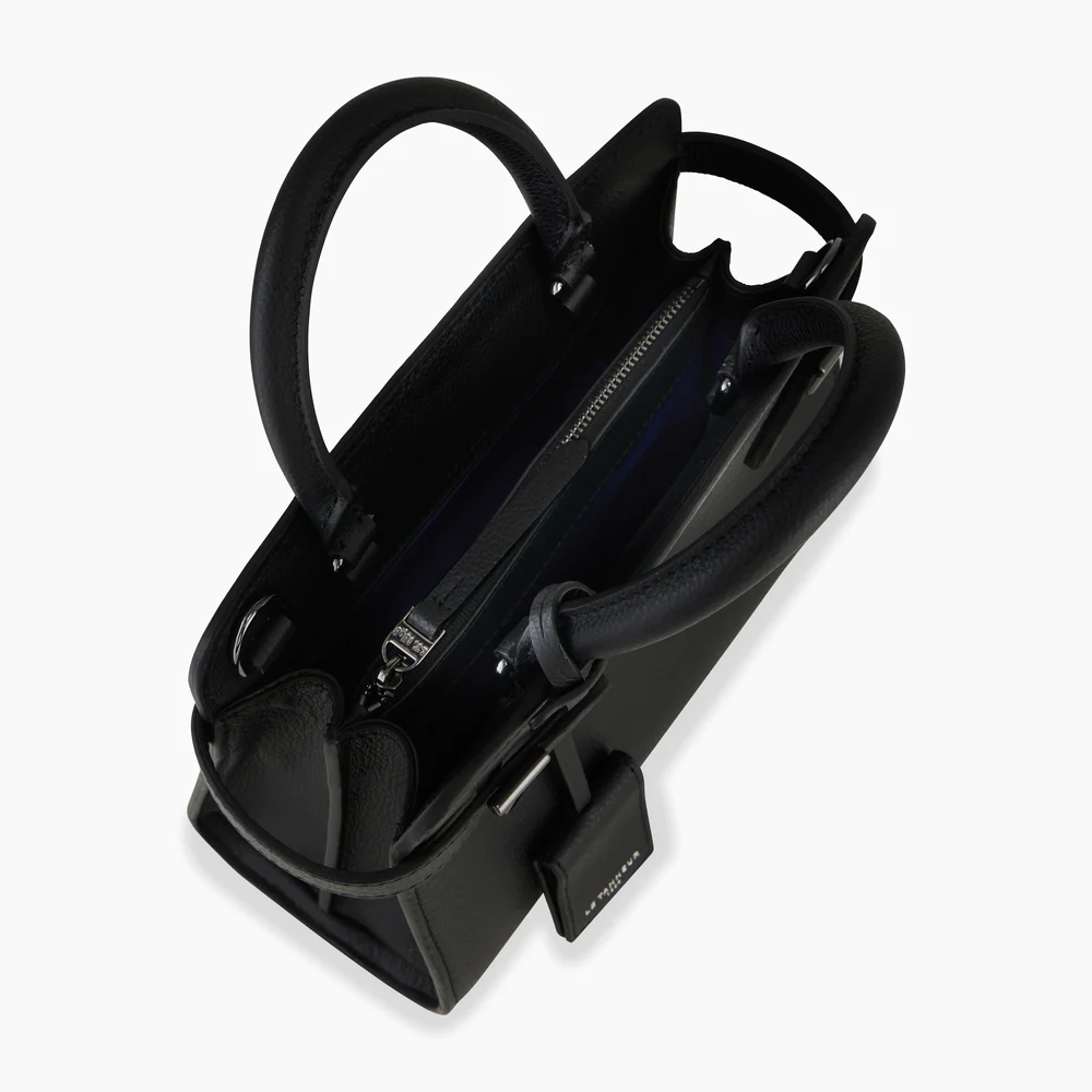 LE TANNEUR - Petit sac à main en cuir grainé - Emilie