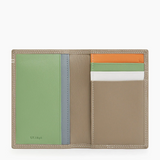 LE TANNEUR - Porte-cartes vertical - Martin - Gris Multicolore