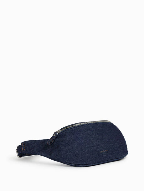 NAT & NIN - Sac banane - Tracy - Denim brut