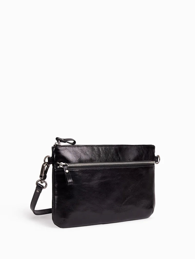 NAT & NIN - Sac bandoulière - Vicky - Noir Glacé