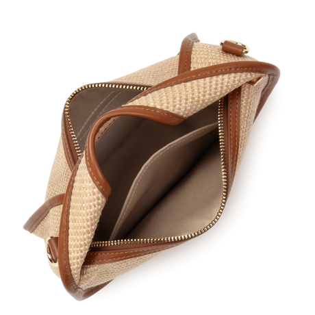 LANCASTER - Mini sac besace osier