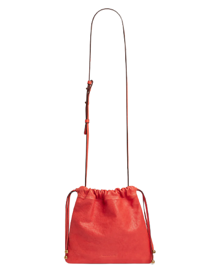 GÉRARD DAREL Sac Bourse Cuir Lavé - Alice - Rouge