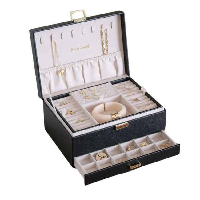 MAISON SCARLETT - Boite à bijoux Denise Noir