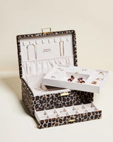 MAISON SCARLETT - Boite à bijoux Denise velours Leopard