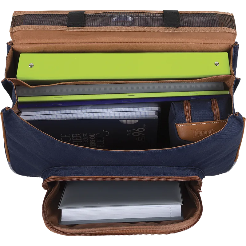 Tann's Cartable Adam Bleu 38 cm