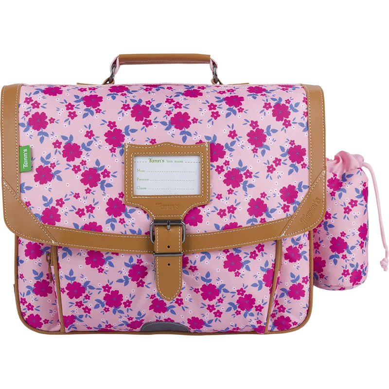 Tann's Cartable Aurore rose 38 cm