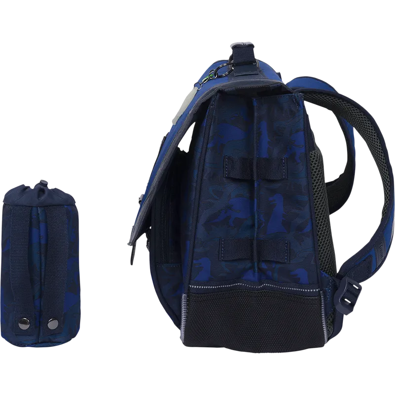 Tann's Cartable Basile gris 38 cm