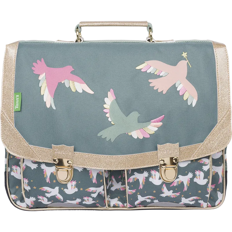 Tann's Cartable Noemie vert 38 cm