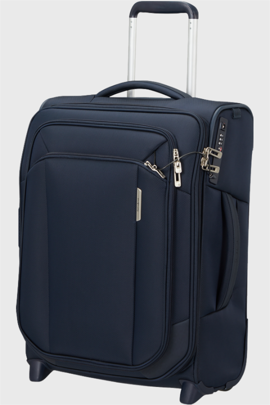 SAMSONITE -  Valise cabine tissu extensible - Respark - 55/23cm - Midnight Blue
