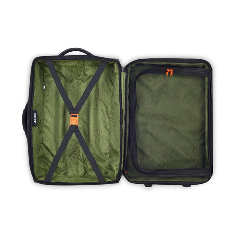 DELSEY PARIS x JEEP® – Sac de voyage trolley cabine avec deux poches devant Noir