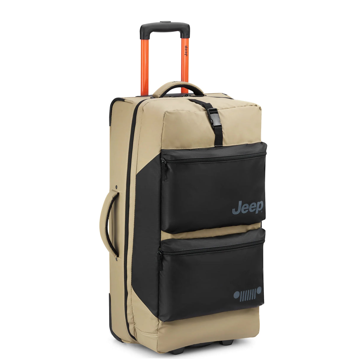 DELSEY PARIS x JEEP® – Sac de voyage soute à roulettes Delsey x Jeep 73 cm Sable chaud