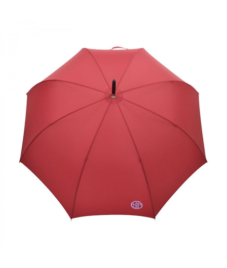 LANCEL PARAPLUIE - Parapluie long Lancel à broderie Rouge