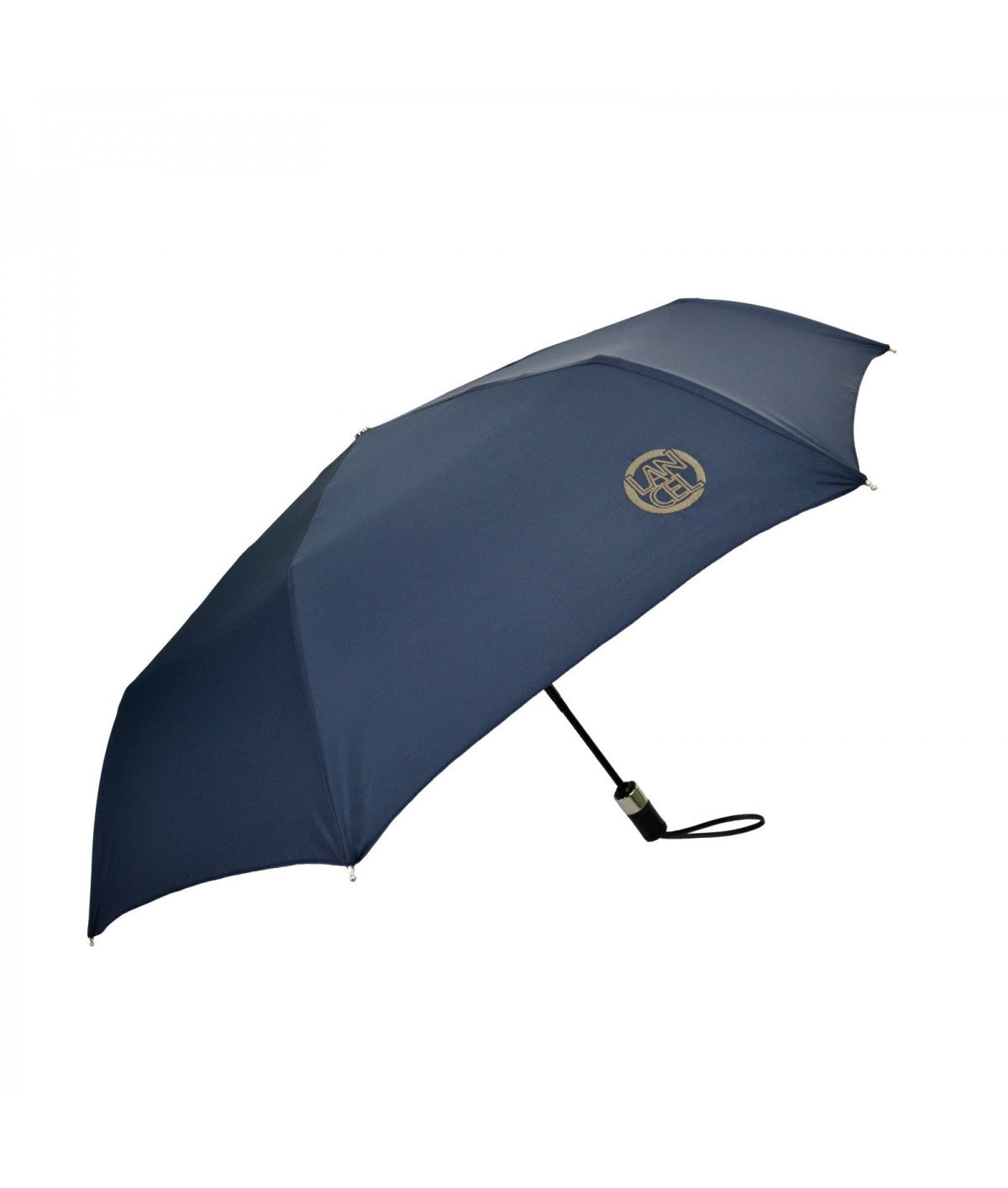 LANCEL PARAPLUIE - Parapluie pliant automatique avec broderie Bleu