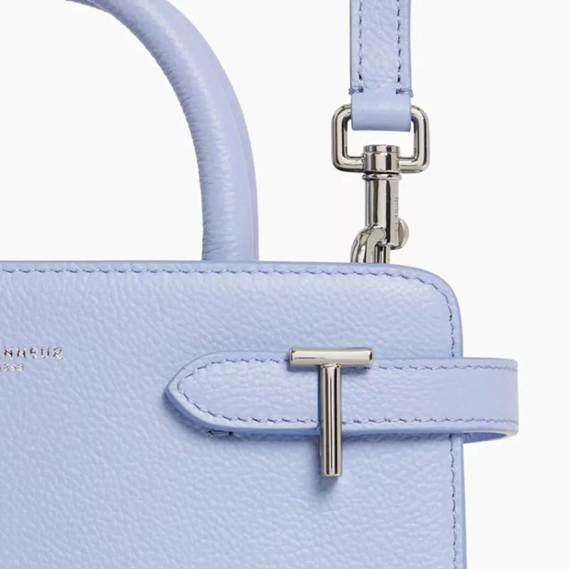 LE TANNEUR - Petit sac à main en cuir grainé - Emilie