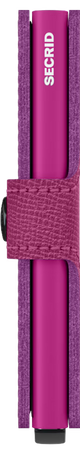 SECRID - Porte cartes Miniwallet Crisple - Fuschia