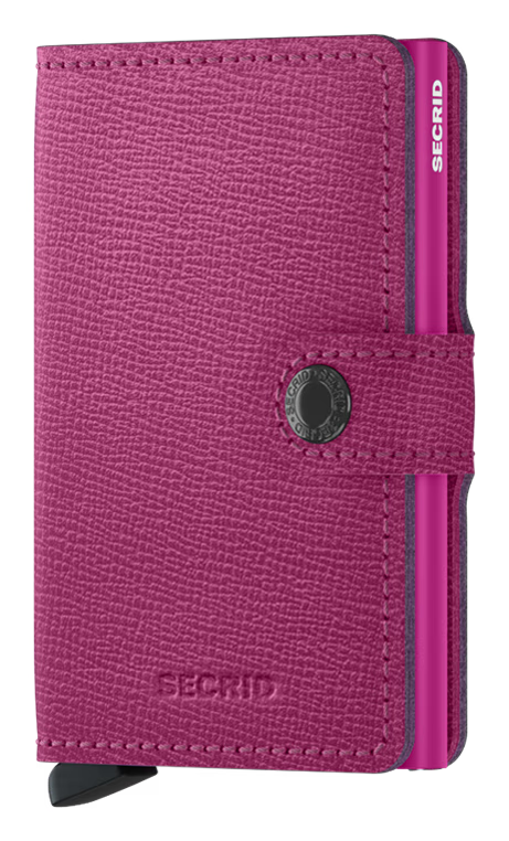 SECRID - Porte cartes Miniwallet Crisple - Fuschia