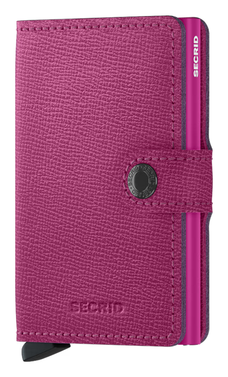SECRID - Porte cartes Miniwallet Crisple - Fuschia