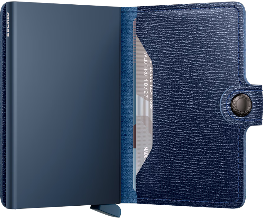 SECRID - Porte cartes Miniwallet Crisple - Navy