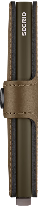 SECRID - Portefeuille Miniwallet  Secrid Matte Satin Bronze en cuir