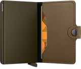 SECRID - Portefeuille Miniwallet  Secrid Matte Satin Bronze en cuir