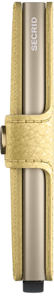 SECRID - Portefeuille Miniwallet  Secrid Pebble Butter Yellow