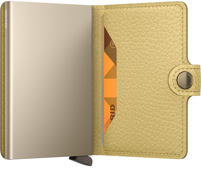 SECRID - Portefeuille Miniwallet  Secrid Pebble Butter Yellow