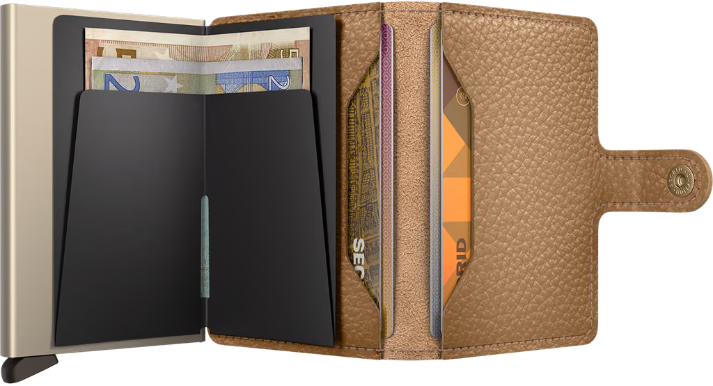 SECRID - Portefeuille Miniwallet Secrid Pebble Cappucino
