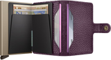 SECRID - Portefeuille Miniwallet Secrid Pebble Grape