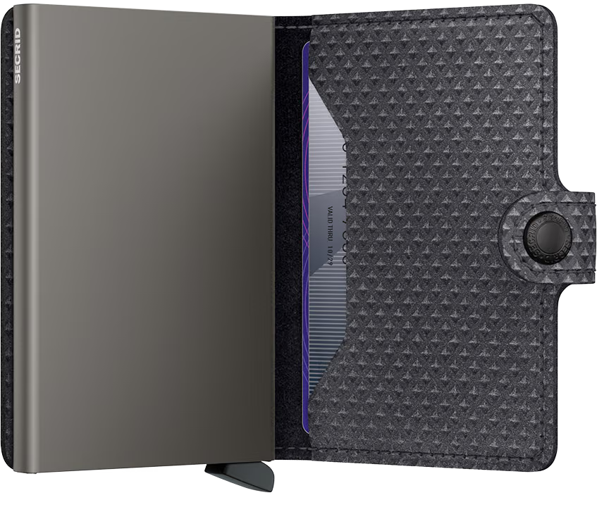 SECRID - Porte cartes Miniwallet Pyramid Grey