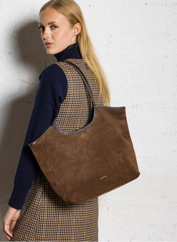 NAT & NIN -Sac bandoulière Milan Ebène