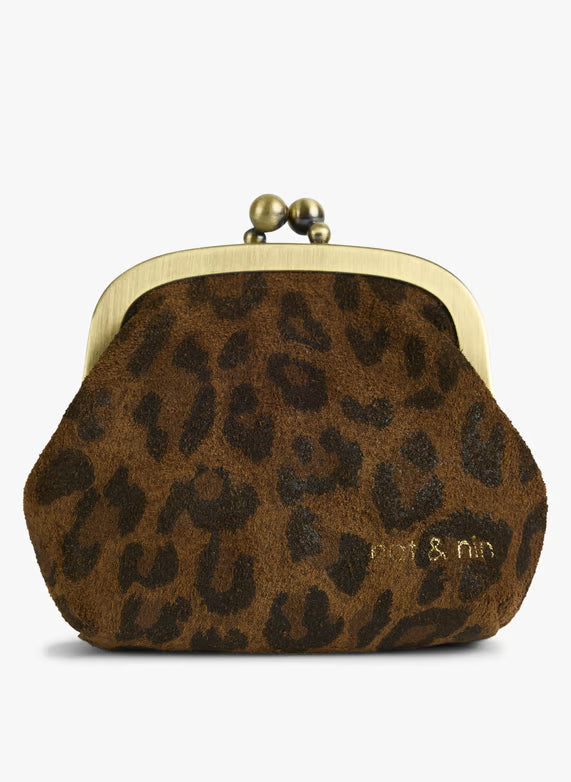NAT & NIN -Porte monnaie - Bibi - Léopard