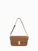 NAT & NIN - Sac bandoulière Alice Small Noisette