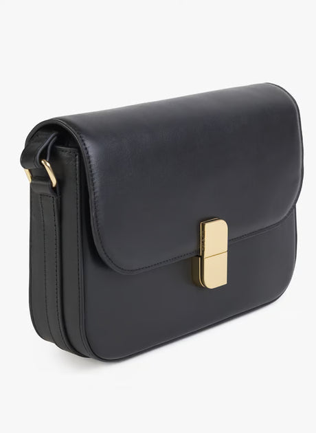 NAT & NIN - Sac bandoulière Alice Medium Noir