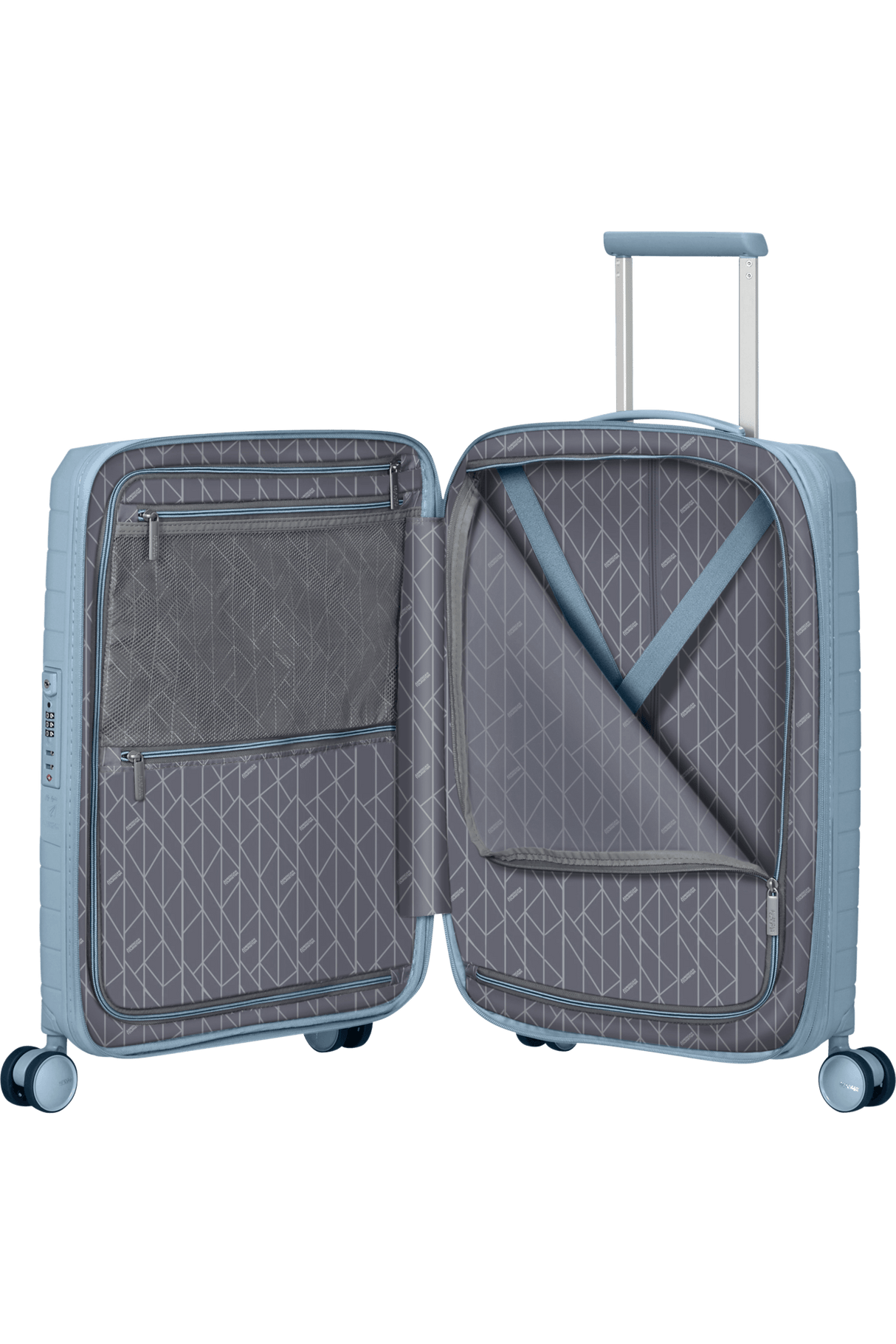 AMERICAN TOURISTER - Valise moyenne - Fastforward- 68cm - Steel Blue