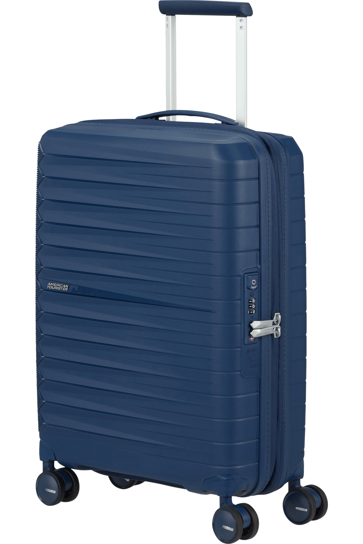 AMERICAN TOURISTER - Valise moyenne - Fastforward- 68cm- Marine
